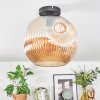 Ripoll Plafoniera, Lampada a sfera Ambrato, 1-Luce