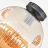 Ripoll Plafoniera, Lampada a sfera Ambrato, 1-Luce