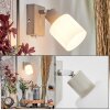 Fonik Applique, Faretto da parete Cromo, Sabbia, 1-Luce