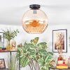 Koyoto Plafoniera, Lampada a sfera 30 cm Ambrato, 1-Luce