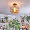 Koyoto Plafoniera, Lampada a sfera 30 cm Ambrato, 1-Luce