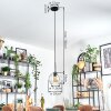 Koyoto Lampadario a sospensione, Lampada a sfera, Lampada a sospensione 20 cm Chiaro, 1-Luce