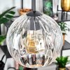Koyoto Lampadario a sospensione, Lampada a sfera, Lampada a sospensione 20 cm Chiaro, 1-Luce