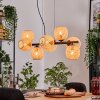 Basto Lampadario a sospensione, Lampada a sfera, Lampada a sospensione Écru, 8-Luci