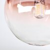Chehalis Plafoniera, Lampada a sfera Blu, Verde, Chiaro, Ramato, 3-Luci