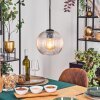 Koyoto Lampadario a sospensione, Lampada a sfera, Lampada a sospensione 20 cm Chiaro, 1-Luce