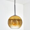 Koyoto Lampadario a sospensione, Lampada a sfera, Lampada a sospensione 20 cm Oro, Chiaro, 1-Luce