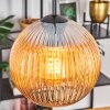 Koyoto Lampadario a sospensione, Lampada a sfera, Lampada a sospensione 20 cm Ambrato, 1-Luce