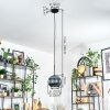 Koyoto Lampadario a sospensione, Lampada a sfera, Lampada a sospensione Blu, 1-Luce