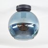 Koyoto Plafoniera, Lampada a sfera 25 cm Blu, Chiaro, 1-Luce