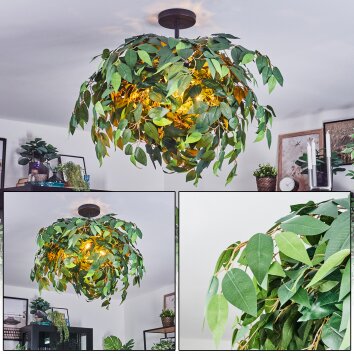 Kallax Plafoniera Nero, 3-Luci