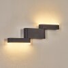 Fanek Lampada da parete per esterno, Lampade Up & Down, Applique LED Antracite, 2-Luci