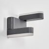 Fanek Lampada da parete per esterno, Lampade Up & Down, Applique LED Antracite, 2-Luci