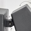 Fanel Lampada da parete per esterno, Applique, Faretto da parete LED Antracite, 1-Luce