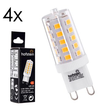 G9 LED 3 Watt bianco caldo 330 Lumen