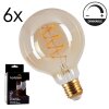 E27 LED 6 Watt bianco caldo dimmerabile 320 Lumen