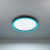 Eglo MONTEMORELOS-Z Plafoniera LED Nero, 1-Luce, Cambia colore