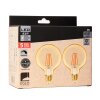 E27 set di 2 LED 6 Watt 2200 Kelvin 650 Lumen
