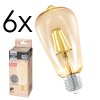 E27 LED 4 Watt bianco caldo 220 Lumen