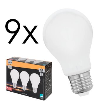 E27 LED 7 Watt bianco caldo 806 Lumen