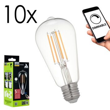 E27 6 Watt bianco caldo dimmerabile 806 Lumen