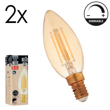 E14 LED 4 Watt bianco caldo dimmerabile 320 Lumen