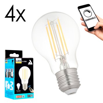 Illuminazione Eglo E27 LED 6 Watt bianco caldo dimmerabile 806 Lumen