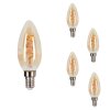 E14 LED 4 Watt bianco caldo dimmerabile 220 Lumen