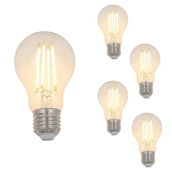 E27 LED 6.5 Watt bianco caldo dimmerabile 806 Lumen