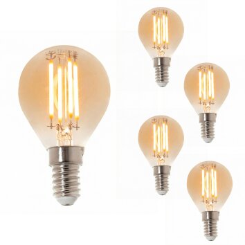 E14 LED 4 Watt bianco caldo 350 Lumen