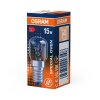 Illuminazione Osram E14 15 Watt bianco caldo dimmerabile 85 Lumen