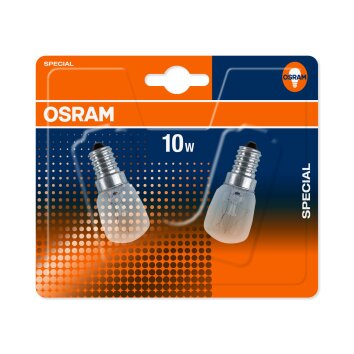 Illuminazione Osram E14 10 Watt bianco caldo dimmerabile 30 Lumen