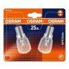 Illuminazione Osram E14 25 Watt bianco caldo dimmerabile 140 Lumen