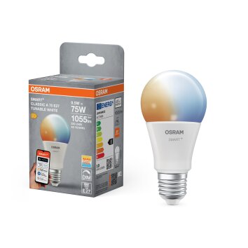 Illuminazione Osram E27 9.5 Watt bianco luce diurna dimmerabile 1055 Lumen