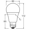 Illuminazione Osram E27 8.8 Watt bianco neutro 806 Lumen