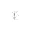 Illuminazione Osram E27 LED 7.8 Watt bianco caldo dimmerabile 360 Lumen