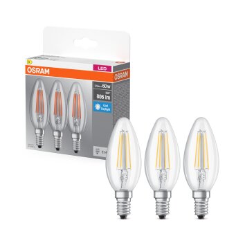 Illuminazione Osram E14 5.9 Watt bianco luce diurna 806 Lumen