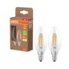Illuminazione Osram E14 2.2 Watt bianco caldo 470 Lumen