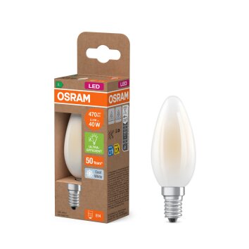 Illuminazione Osram E14 2.2 Watt bianco neutro 470 Lumen