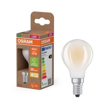 Illuminazione Osram E14 3.8 Watt bianco caldo 806 Lumen