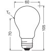 Illuminazione Osram E27 3.8 Watt bianco neutro dimmerabile 806 Lumen