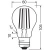 Illuminazione Osram E27 3.8 Watt bianco caldo 806 Lumen