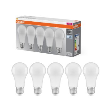 Illuminazione Osram E27 LED 13 Watt bianco neutro 1521 Lumen