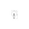 Illuminazione Osram E27 5.9 Watt bianco caldo 806 Lumen
