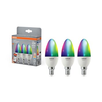 Illuminazione Osram E14 4.9 Watt dimmerabile 470 Lumen