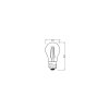 Illuminazione Osram E27 LED 2.5 Watt bianco neutro 250 Lumen