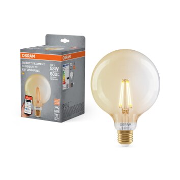 Illuminazione Osram E27 LED 6 Watt bianco caldo dimmerabile 680 Lumen