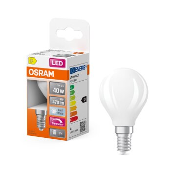Illuminazione Osram E14 LED 4.8 Watt dimmerabile 470 Lumen