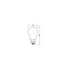 Illuminazione Osram E27 40 Watt bianco caldo 470 Lumen