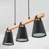Andian Lampada a Sospensione Écru, Nero, 3-Luci
